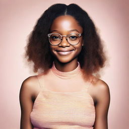 Generate an image of Marsai Martin as a 19-year-old