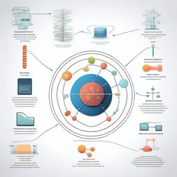 Create an image that visualizes the concept of biosensors