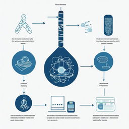 Create an image that visualizes the concept of biosensors