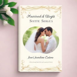 Create a book cover for a novel titled 'Married at First Sight'