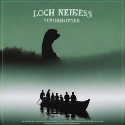 Generate a film poster for a movie titled 'LOCH NESS TERROR'