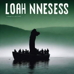 Generate a film poster for a movie titled 'LOCH NESS TERROR'