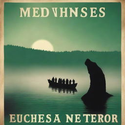 Generate a film poster for a movie titled 'LOCH NESS TERROR'