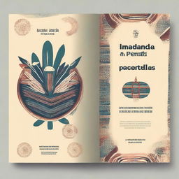 Create a book cover that represents public health policies for indigenous people