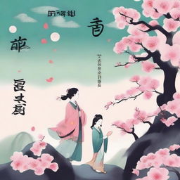 Generate a book cover for a Chinese love fantasy novel titled '如果第一次不被救赎'