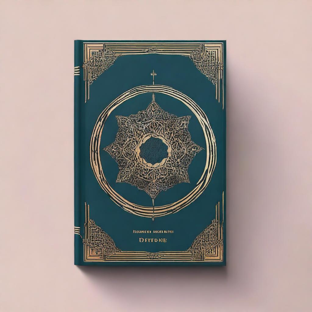 Generate an image of a book cover for a religious book