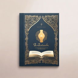 Generate an image of a book cover for a religious book