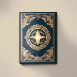 Generate an image of the front cover of a religious book