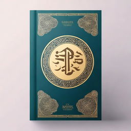 Generate an image of the front cover of a religious book