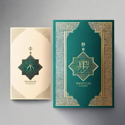 Create an Islamic religious book cover