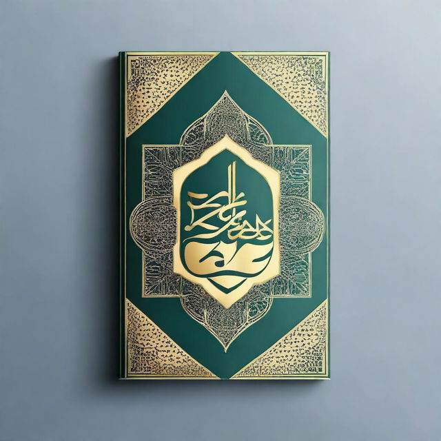 Create a respectful and elegant Islamic religious book cover