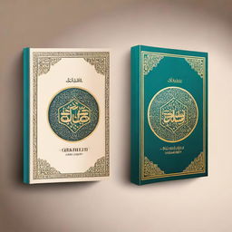 Create a respectful and elegant Islamic religious book cover