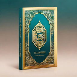 Create a respectful and elegant Islamic religious book cover