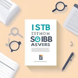 Create a cover for a book with the title 'ISTQB exam: questions and answers'