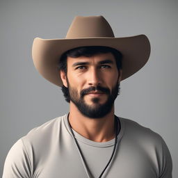 A profile picture of a man with a friendly and rugged appearance, wearing a classic, wide-brimmed cowboy hat.