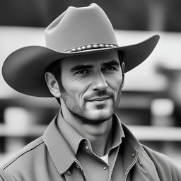 A profile picture of a man with a friendly and rugged appearance, wearing a classic, wide-brimmed cowboy hat.