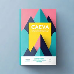 Generate a book cover for a book titled 'Is Canva an alternative to Photoshop???'