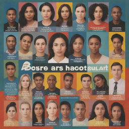 A respectful and powerful anti-sexual harassment poster featuring diverse individuals, strong symbolic elements and compelling typography promoting a safe, respectful and inclusive environment.