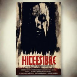 Generate an image of a horror movie poster