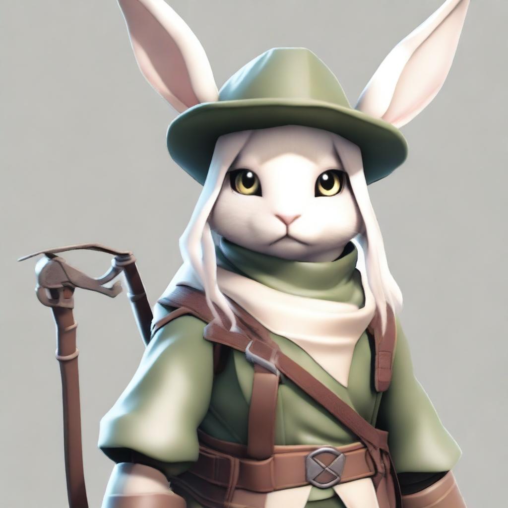 Generate an image of a Lepori Viera Ranger character who is blind