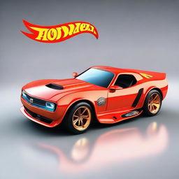 A Tofaş car redesigned as a Hot Wheels toy