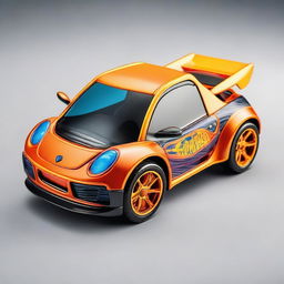 A Tofaş car redesigned as a Hot Wheels toy