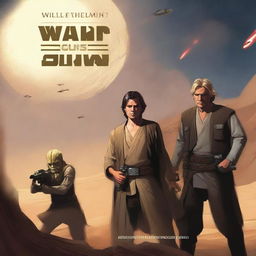 Create a Star Wars book cover for the book titled 'Survival