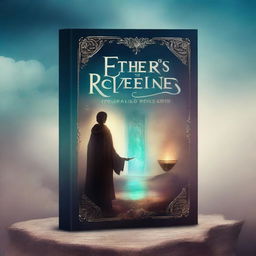 Create a fantasy book cover for a book titled 'Ether's Reverie' with a subtitle 'Soul's Journey'