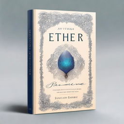 Create a book cover for a book titled 'Ether's Reverie' with a subtitle 'Soul's Journey'