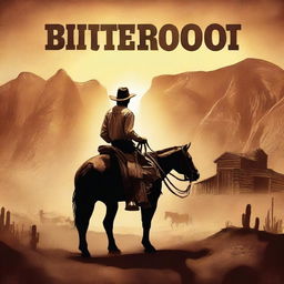 Create an image for a western movie called BITTERROOT