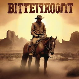 Create an image for a western movie called BITTERROOT