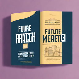 Generate a book cover with the large title 'Future Wealth' and a smaller subtitle 'Mastering the Future of Marketing'