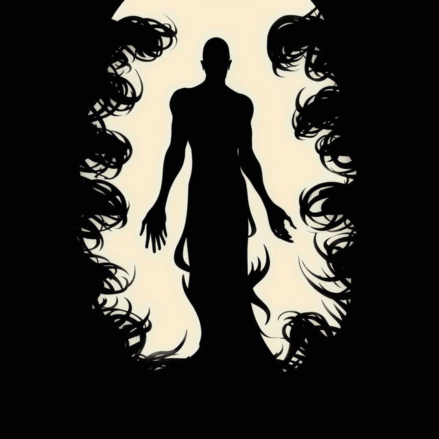 A high-quality Dungeons and Dragons style image of a figure made of pure shadow, from which souls seem to emanate.