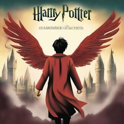 Create a book cover for 'Harry Potter and the Chamber of Secrets'