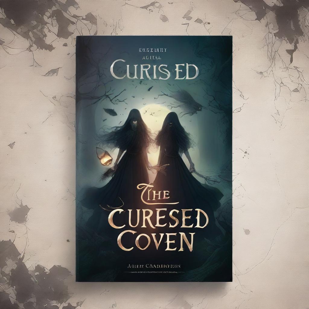 Design a book cover for 'The Cursed Coven'