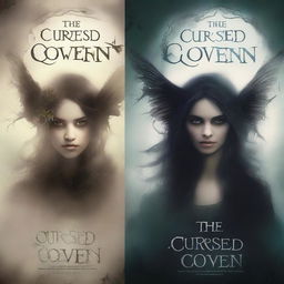 Design a book cover for 'The Cursed Coven'