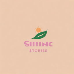 Generate a high-definition logo for a brand named 'Shining Stories'