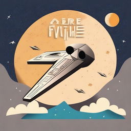 Create an image for a book cover titled 'Paper Plane Folding for Kids', in the style of Star Wars