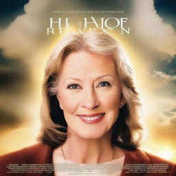 Generate a movie poster for a documentary film titled "THE HOPE OF HEAVEN"