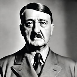 Generate an image of Adolf Hitler, the historical figure, in a neutral setting