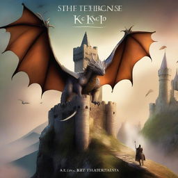 Generate a book cover with a fantasy theme