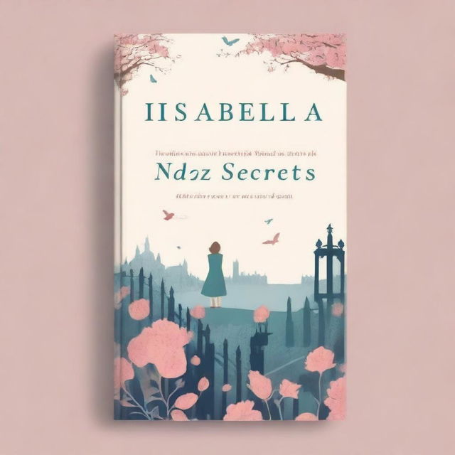 Design an English language novel cover for 'Isabella's Secrets' by Rich Vozi