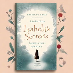 Design an English language novel cover for 'Isabella's Secrets' by Rich Vozi