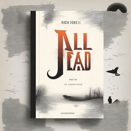 Design a book cover for the novel 'All Dead' by Rich Vozi