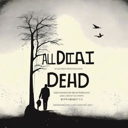 Design a book cover for the novel 'All Dead' by Rich Vozi