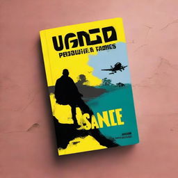 Design a book cover for the novel 'Uganda Not Safe' by Rich Vozi