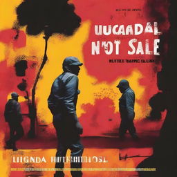 Design a book cover for the novel 'Uganda Not Safe' by Rich Vozi