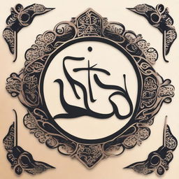 A beautiful calligraphy image of the Arabic greeting 'السَّلاَمُ عَلَيْكُمْ وَرَحْمَةُ اللهِ وَبَرَكَاتُهُ', which translates to 'Peace be upon you, and God's mercy and blessings'