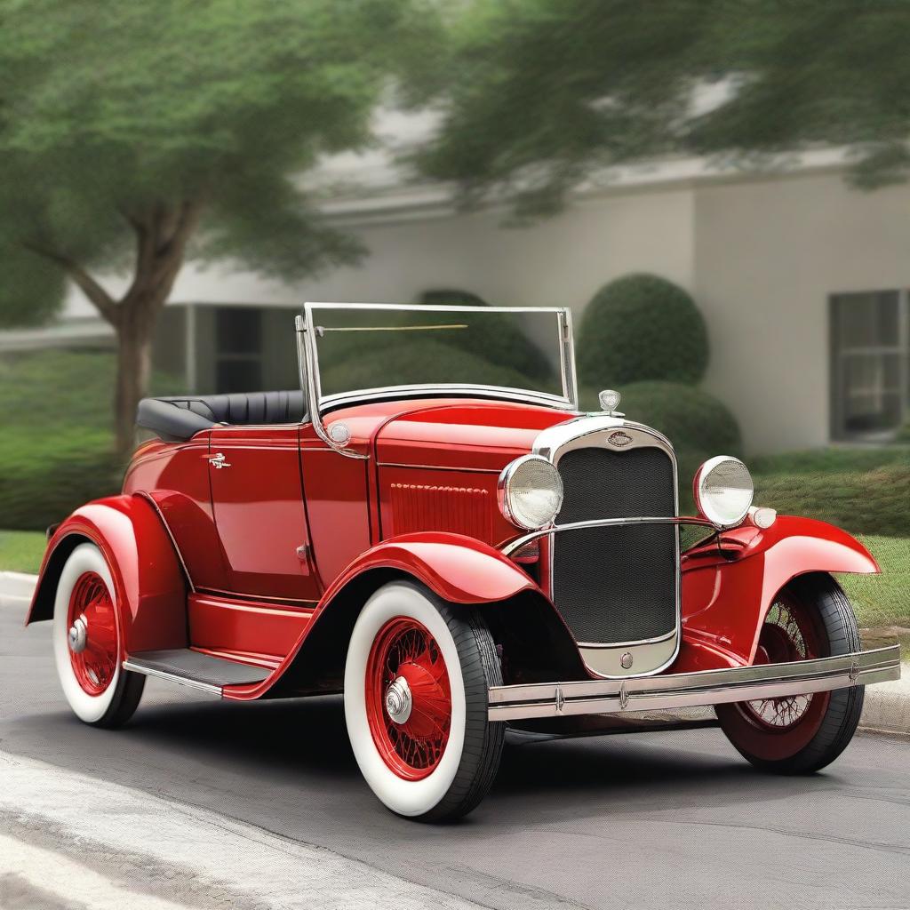 Generate an image of a 2024 Ford Model A