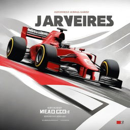 Create a book cover image that tells a love story set in the world of Formula 1 racing